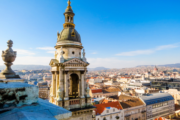 Budapest — St. Stephen's Basilica vantage